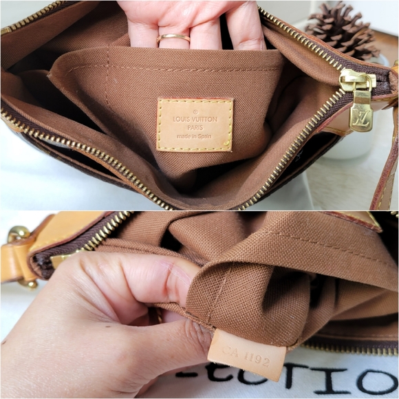 💕DISCONTINUED Very Rare Crossbody LOUIS VUITTON Odeon PM Monogram - Picture 12 of 16